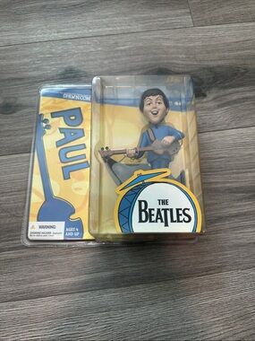 The Beatles Paul McCartney Blue Outfit Figure with Guitar